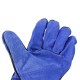 2PCS 14inch Heavy Duty Gardening Welder Gloves Men Women Thorn Proof Non-Slippery Leather Work