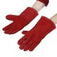 2PCS 14inch Heavy Duty Gardening Welder Gloves Men Women Thorn Proof Non-Slippery Leather Work