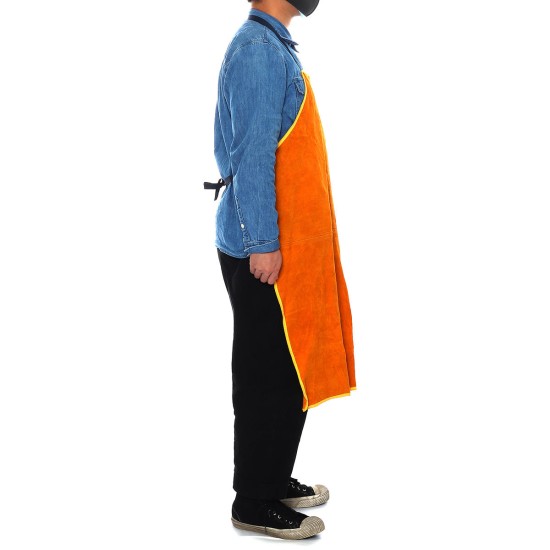 Cowhide Leather Welding Apron Welder Protection Clothe Protector Gear