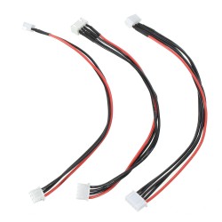 100Pcs Silicone Wire 2S/3S/4S 6 Pin JST-XH Connector Balance Extension 400MM Adapter Cable 100Pcs Silicone Wire 2S/3S/4S 6 Pin JST-XH Connector Balance Extension 400MM Adapter Cable