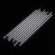 10Pcs 200x7x1mm Length 200mm OD 7mm 1mm Thick Wall Borosilicate Glass Blowing Tube Lab Factory School Home Tubes