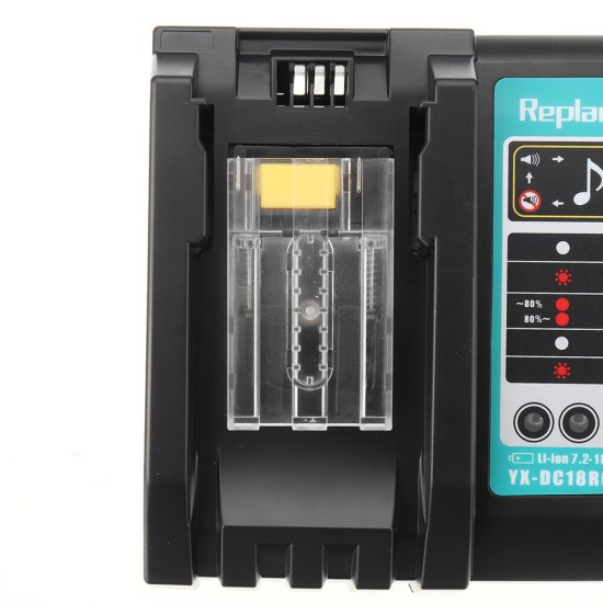 18V DC18RA DC18RC 3A Li-Ion Battery Charger for Makita 7.2V-18V DC18RC BL1860 BL1845 1815 Power Tool Charger