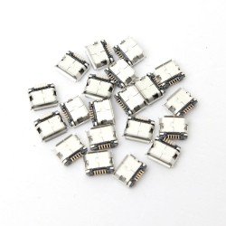 20Pcs Micro USB Type B Female Socket 5 Pin SMT SMD DIP Jack Connector Port 20Pcs Micro USB Type B Female Socket 5 Pin SMT SMD DIP Jack Connector Port