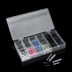 250 Pcs Heat Shrink Butt Terminals Solder Seal Sleeve Wire Connector Waterproof Wire Connector Terminal 250 Pcs Heat Shrink Butt Terminals Solder Seal Sleeve Wire Connector Waterproof Wire Connector Terminal