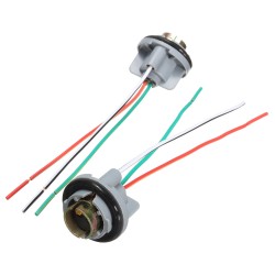 2Pcs Turn Light Brake LED Bulb Socket Connector Wire Harness for 1157 BAY15d 2Pcs Turn Light Brake LED Bulb Socket Connector Wire Harness for 1157 BAY15d