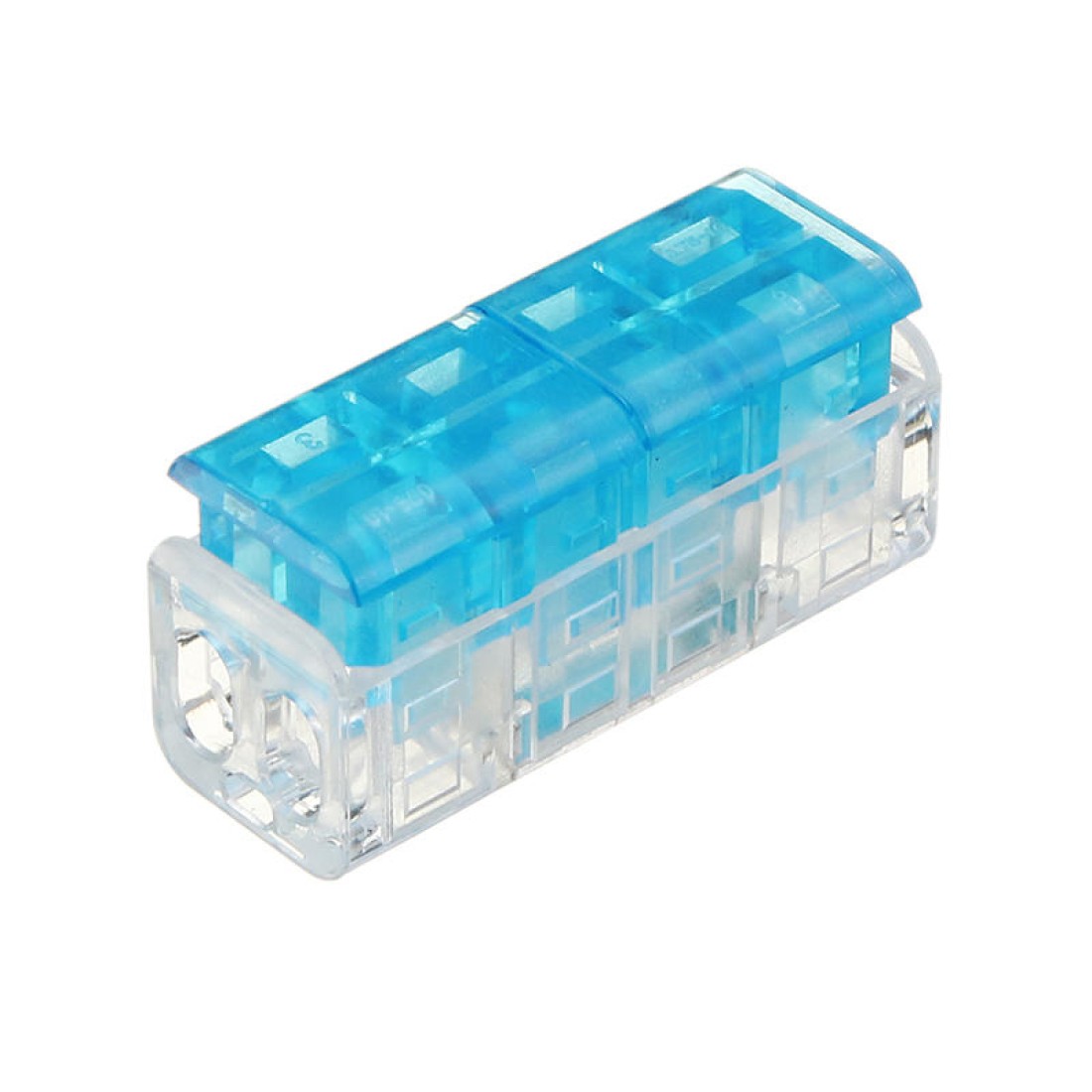 2Pin to 2Pin Wire Connector Two Way Series Fast Spring Terminal Block ...