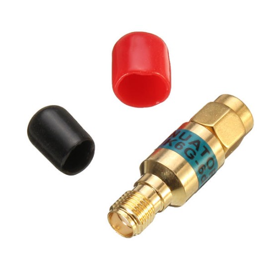 2W SMA-JK Male to Female RF Coaxial Attenuator 6GHz 50ohm 6dB Connectors