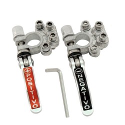 2pcs Pure Copper Auto Car Battery Terminal Disconnect Switch Link Universal Part 2pcs Pure Copper Auto Car Battery Terminal Disconnect Switch Link Universal Part