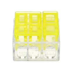 3Pin 1 Way Series Wire Connector Flame Retardant Terminal Block Electric Cable Terminal 3Pin 1 Way Series Wire Connector Flame Retardant Terminal Block Electric Cable Terminal