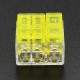 3Pin 1 Way Series Wire Connector Flame Retardant Terminal Block Electric Cable Terminal