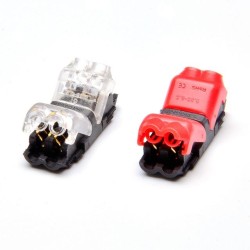 5Pcs 2 Pin Quick Splice Wire Terminals Crimp Connectors for 22-20AWG LED Strip Cable Crimping 5Pcs 2 Pin Quick Splice Wire Terminals Crimp Connectors for 22-20AWG LED Strip Cable Crimping