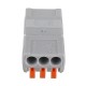 3Pin Wire Docking Connector Termainal Block Universal Quick Terminal Block SPL-3 Electric Cable Wire Connector Terminal 0.08-4.0mm²