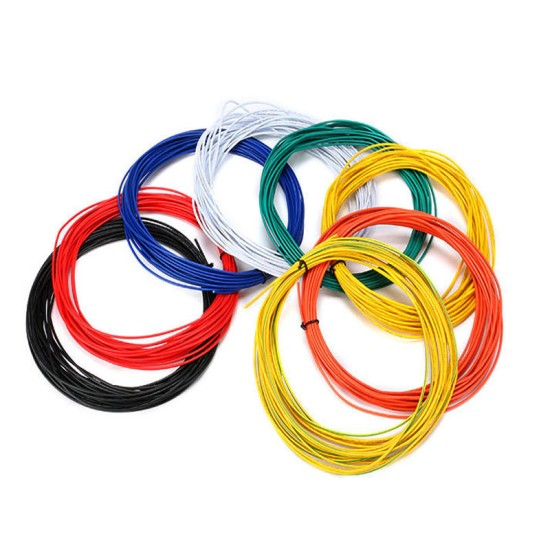 1007 Wire 10 Meters 18AWG 2.1mm PVC Electronic Cable Insulated LED Wire For DIY