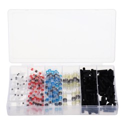 250PCS Solder Seal Wire Connectors Waterproof Heat Shrink Butt Connectors Solder Ring Rerminal Tube Terminal Wire Connector Terminal 250PCS Solder Seal Wire Connectors Waterproof Heat Shrink Butt Connectors Solder Ring Rerminal Tube Terminal Wire Connector Terminal