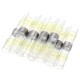 250PCS Solder Seal Wire Connectors Waterproof Heat Shrink Butt Connectors Solder Ring Rerminal Tube Terminal Wire Connector Terminal