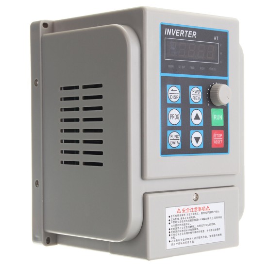 4KW 220V 20A Single Phase Input 3 Phase Output PWM Frequency Converter Drive Inverter 5HP VFD VSD