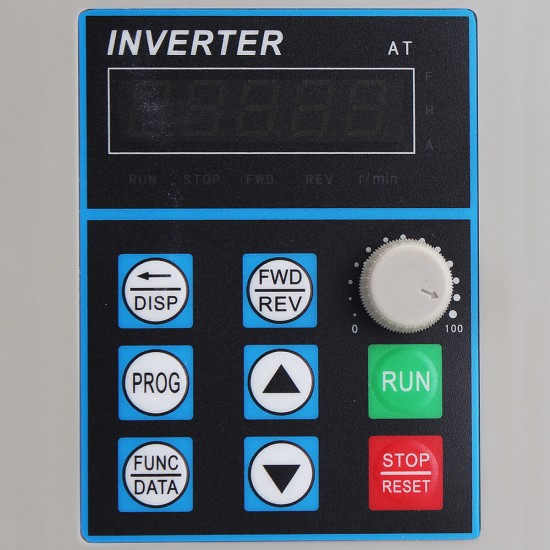 4KW 220V 20A Single Phase Input 3 Phase Output PWM Frequency Converter Drive Inverter 5HP VFD VSD