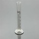 10ml Glass Graduated Measuring Cylinder Tube With Round Base And Spout