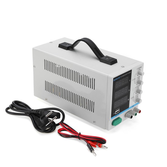 PS305DF DC Power Supply 4 Digtal Display 30V 5A Adjustable Switching Power Supply w/ USB Interface