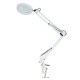 AU Large Lens ed Lamp Desk Magnifier 5x Magnifying Glass w/ Clamp LED