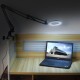 Flexible Desk Large 5X USB LED Magnifying Glass 3 Colors Illuminated Magnifier Lamp Loupe Reading/Rework/Soldering