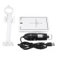 1600X 8LED 2MP USB Digital Microscope Borescope Magnifier Camera +Stand Holder