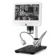 AD206 1080P 3D Digital Microscope Soldering Microscope for Phone Repairing SMD / SMT