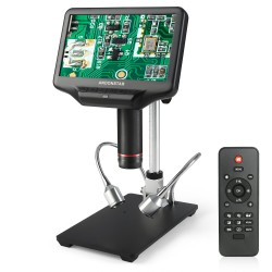 AD407 3D HDMI Digital Microscope 7 inch Screen Electronic Soldering Microscope for Phone Repair with Adjustable Stand AD407 3D HDMI Digital Microscope 7 inch Screen Electronic Soldering Microscope for Phone Repair with Adjustable Stand
