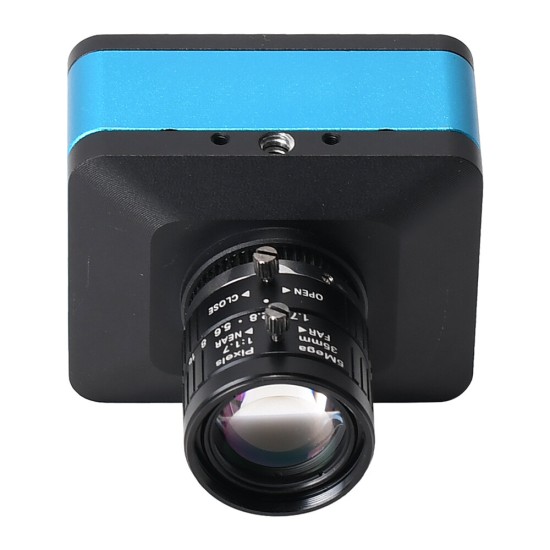 4k HD Live Stream Camera Video Recording Webcam HDMI Video Output Camera with 35mm C-Mount Fixed Focus CCTV Varifocal Lens