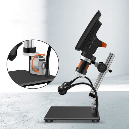 MS1 1080P 7inch 1000X Digital Microscope HDMI USB Wireless Remote Control Repair Microscope