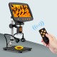 MS1 1080P 7inch 1000X Digital Microscope HDMI USB Wireless Remote Control Repair Microscope