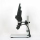 G1200D Digital Microscope 12MP 7 Inch Large Color Screen Large Base LCD Display 1-1200X Continuous with Light