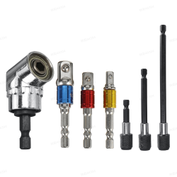 105 Degree Electric Drill Corner Changer Tool Set With Extension Rod And Flexible Shaft Color Extension Rod 105 Degree Electric Drill Corner Changer Tool Set With Extension Rod And Flexible Shaft Color Extension Rod