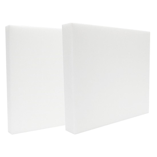 12 Inch Square High Density Seat Foam White Cushion Sheet Upholstery Replacement Pads