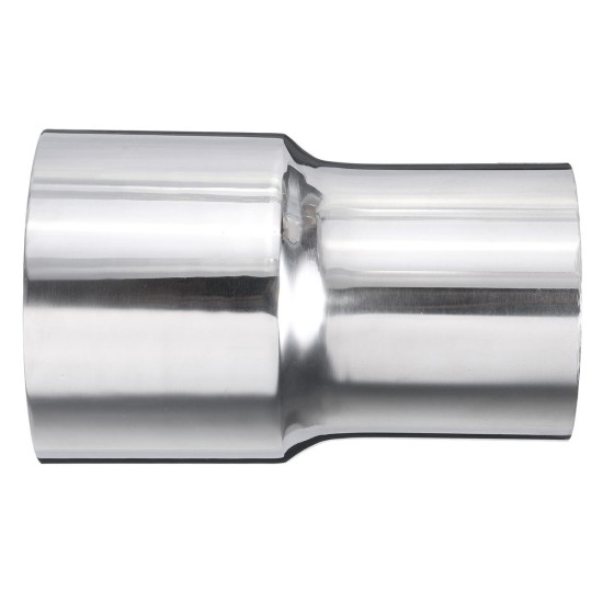 2.5 Inch To 2 Inch Stainless Steel Flared Turbo Exhaust Reducer Connector Pipe Tube