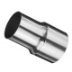 2.5 Inch To 2 Inch Stainless Steel Flared Turbo Exhaust Reducer Connector Pipe Tube