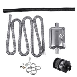 250cm Stainless Steel Silencer Car Exhaust Intake Pipe Car Diesel Parking Heatere Pipe For Air Diesel Heater 250cm Stainless Steel Silencer Car Exhaust Intake Pipe Car Diesel Parking Heatere Pipe For Air Diesel Heater