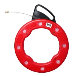 4mm x 30M Cable Tape Fish Tape Reel Puller Conduit Ducting Rodder Wire Cable for Fiberglass 4mm x 30M Cable Tape Fish Tape Reel Puller Conduit Ducting Rodder Wire Cable for Fiberglass