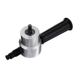 Red/Gold/Grey Double Head Sheet Metal Nibbler Cutter Drill Attachment Metal Sheet Cutter Red/Gold/Grey Double Head Sheet Metal Nibbler Cutter Drill Attachment Metal Sheet Cutter