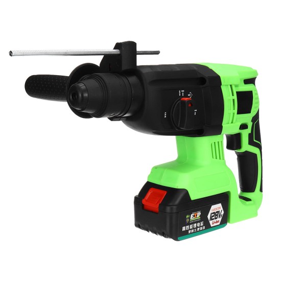 128VF 16800mAh Brushless Electric Cordless Impact Hammer High Torque Drill with Rechargeable Battery
