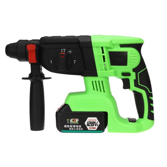 128VF 16800mAh Brushless Electric Cordless Impact Hammer High Torque Drill with Rechargeable Battery