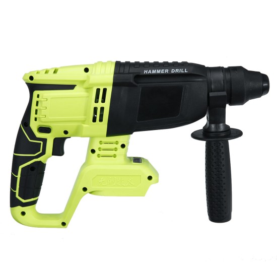 18V Multifunctional Brushless Electric Hammer Electric Demolition Jack Hammer Impact Drill Concrete