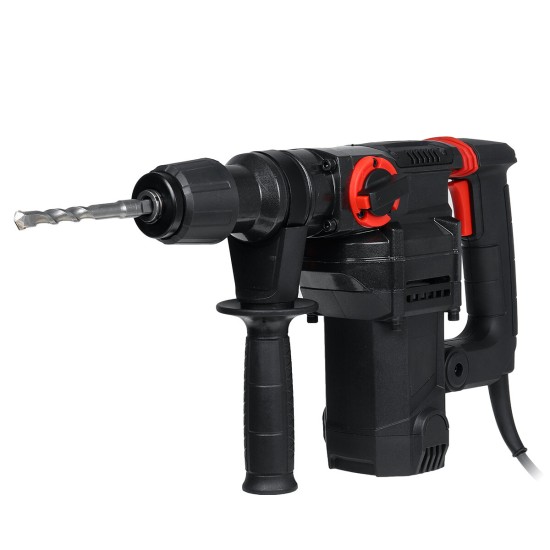 220V 1300W 3 in 1 Impact Electric Hammer Drill Electric Rotary Hammer Perforator Pick Puncher