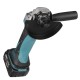 388VF 125mm Blue+Balck Brushless Motor 8500rpm 800W Compact Lithium Electric Polisher