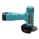 16.8V Mini Angle Grinder Cordless Polishing Grinding Machine Electric Power Tools W/ 1/2 Battery