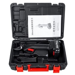 36V Cordless Rechargeable Electric Pruning Shears Secateur Low Noise Branch Cutter Scissor Trimmer With 1 Battery 1 Charger 36V Cordless Rechargeable Electric Pruning Shears Secateur Low Noise Branch Cutter Scissor Trimmer With 1 Battery 1 Charger
