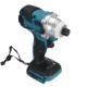 18V 520Nm Cordless Brushless Impact Electric Screwdriver Stepless Speed Rechargable Driver Adapted To Makita Battery