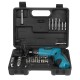 48Pcs 4.8V Cordless Electric Screwdriver Multi-function Rechargeable Electric Drill Household DIY Screwdriver Set