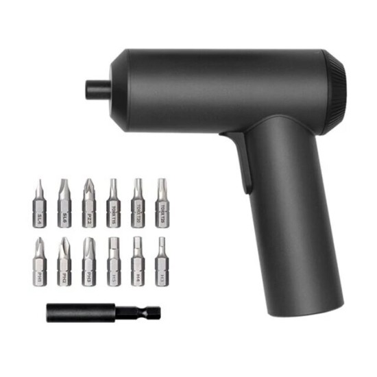 3.6V 2000mAh Rechargeable Electric Screwdriver Lithium Ion 5N.m with 12 Pieces S2 Screwdriver Bits for Home DIY