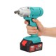 108VF 12800mAh Lithium-Ion Battery Electric Cordless Impact Wrench Drill Driver Kit